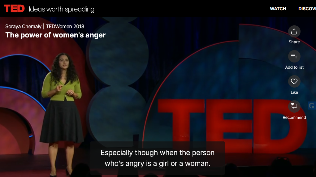 The Power of Women’s Anger